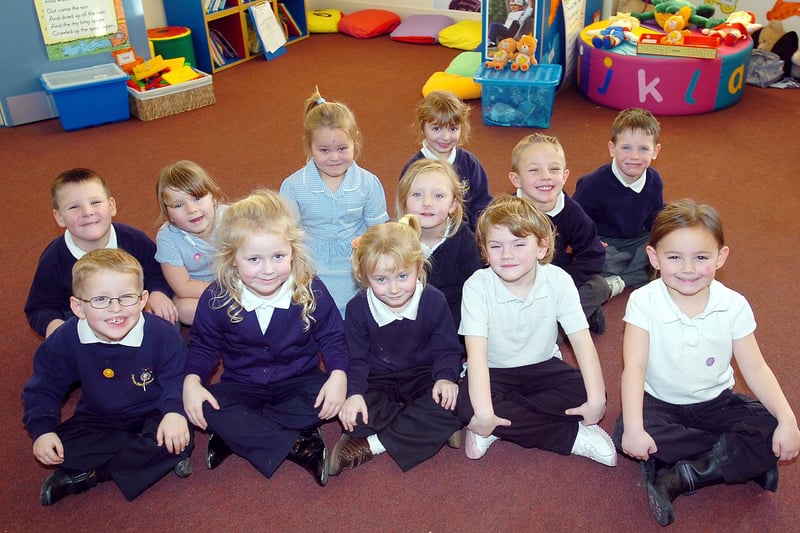 New starters at Owton Manor Primary School. Is your loved one in the picture?
