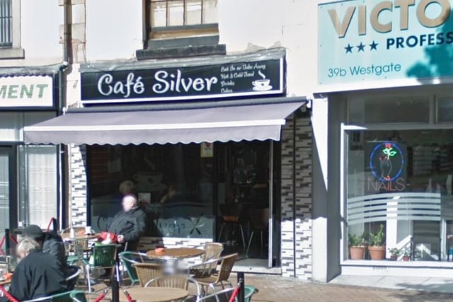 Cafe Silver received a two star rating on 06 August 2019. 39a West Gate, Mansfield, Nottinghamshire, NG18 1RX