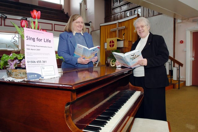 Who remembers the Sing For Life project at the Grange Road Methodist Church in 2007?