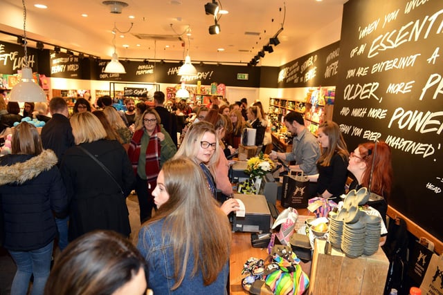 Were you pictured in Lush during the Student Raid?