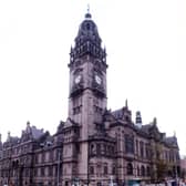 Sheffield Town Hall and Goodwin Fountain
