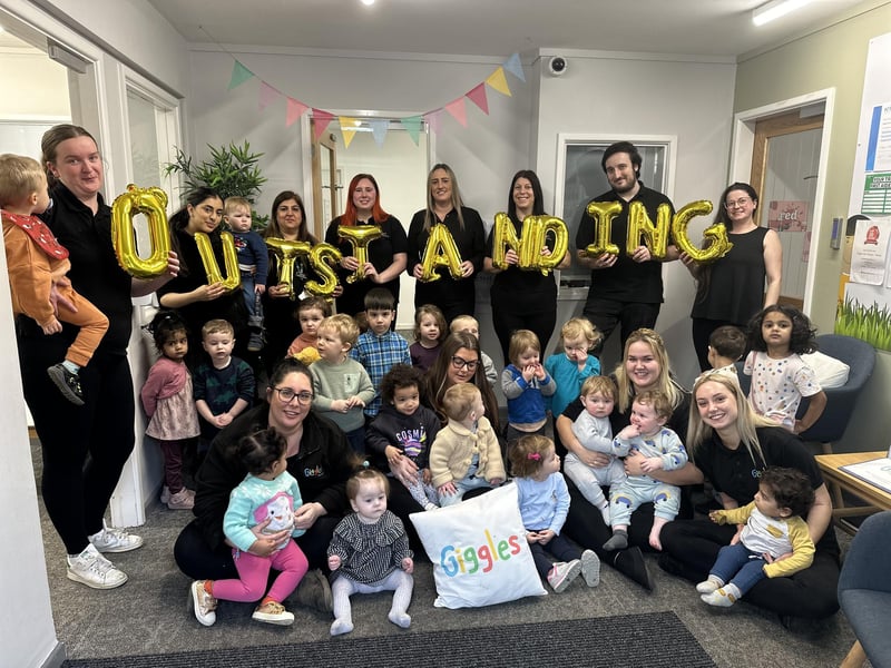 Giggles Nursery, located in Bank Avenue, Morley, received a score of 9.9 out of 10 after 36 reviews.