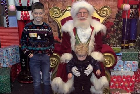 Emily Severn, said: "My boys met Santa yesterday at Meadowhall."