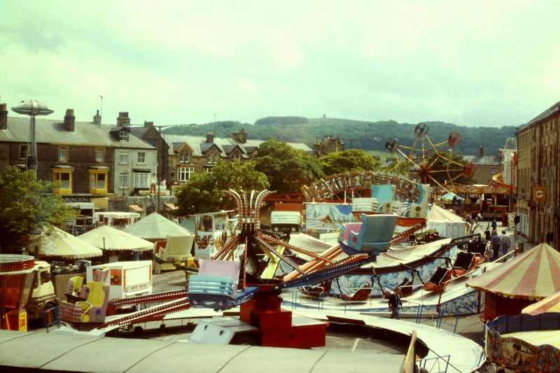 Looking out over the fair in 1986