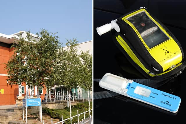 Adam Morris appeared before Chesterfield Magistrates Court on drug driving charges