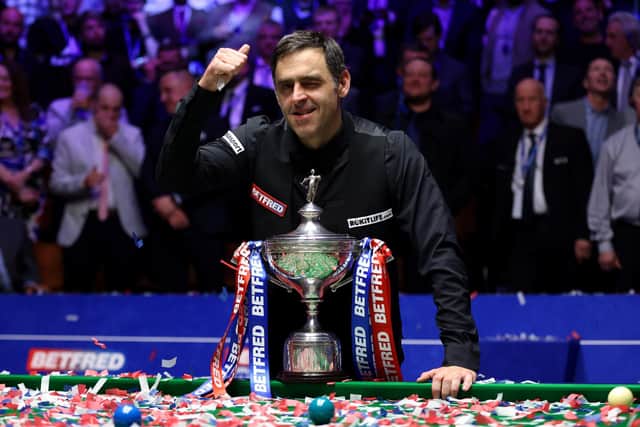 The World Snooker Championship has been staged at The Crucible theatre in Sheffield since 1977, but the current deal expires in 2027 (Photo by Lewis Storey/Getty Images)