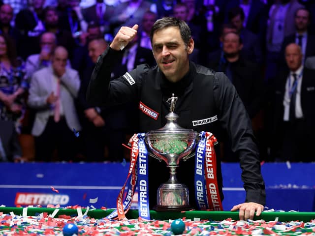 The World Snooker Championship has been staged at The Crucible theatre in Sheffield since 1977, but the current deal expires in 2027 (Photo by Lewis Storey/Getty Images)