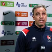 Cheltenham Town manager Michael Duff felt his side were good value for a point against ‘a big team in the league’ in Sheffield Wednesday.