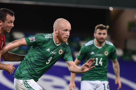 Hearts striker Liam Boyce bagged the winning penalty as Northern Ireland progressed to the Euro 2020 play-off final. (Evening News)