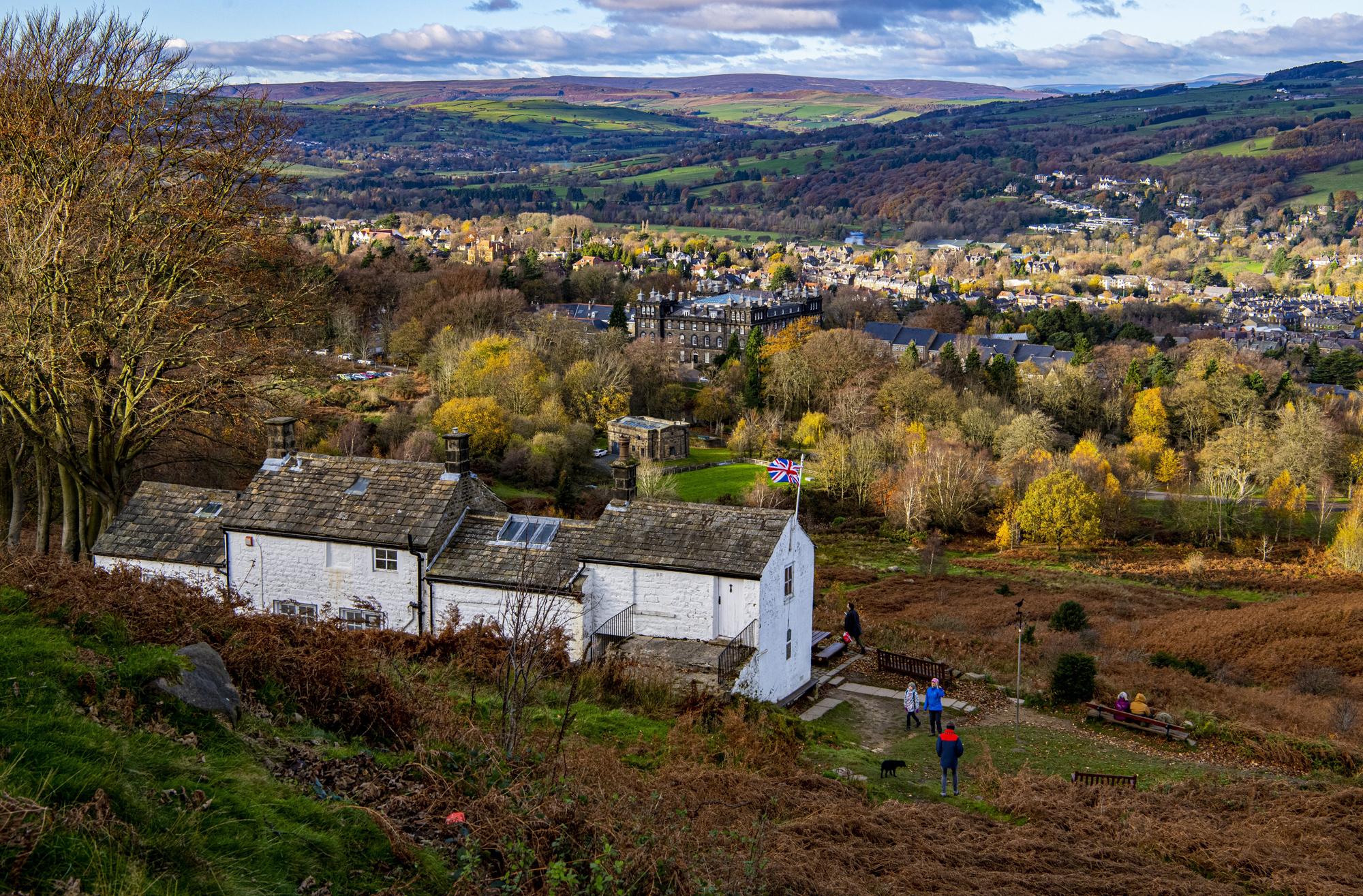 Nestled on the edge of the Yorkshire Dales, spa town Ilkley has a direct 30-minute train to Leeds city centre on the Wharfedale lane. If you've got more time on your hands, the X84 bus route is worth a try too.
