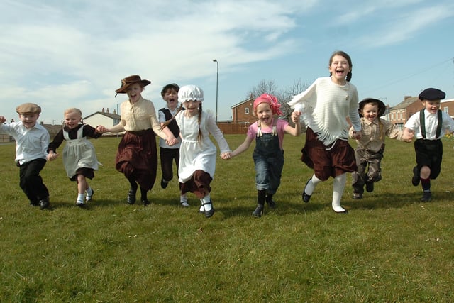 Pupils donned period costume for a heritage day 13 years ago. Do you recognise anyone in the photo?