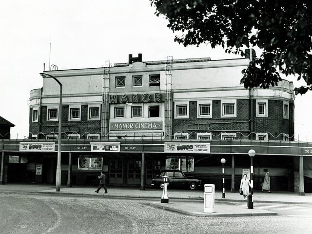 The Manor Cinema, Manor Top, Sheffield, pictured in 1976