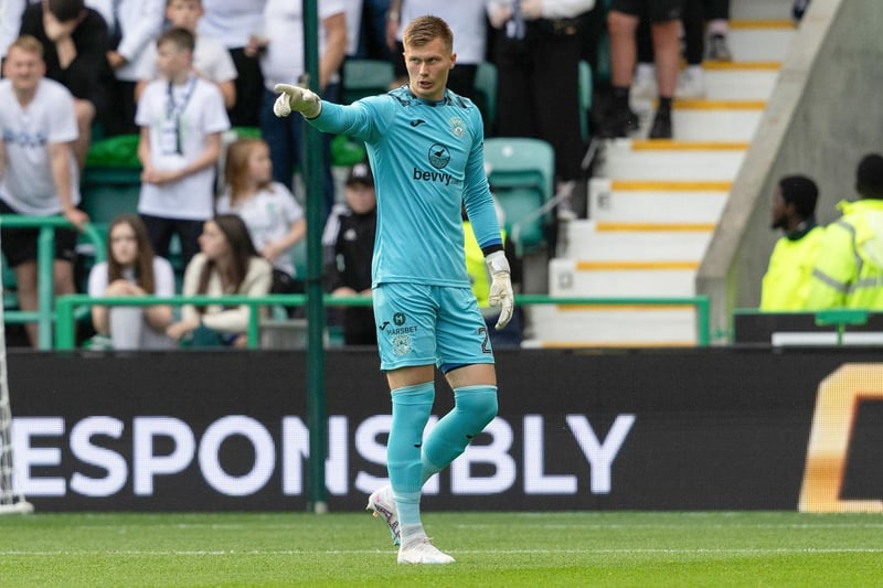 It looks as if David Marshall won’t be back for Hibs next season. Boruc has another year on his contract and, despite being sent to Arbroath mid-season, is considered a decent prospect. The 21-year-old, thrown into derby mayhem when he came off the bench for the last 15 minutes of October’s 2-2 draw at Tynecastle, has conceded 31 goals in a team already assured of relegation from the Championship. He’s certainly gained experience, then …