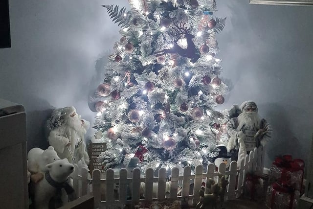 Carrie Clements sent this lovely image of her Christmas tree