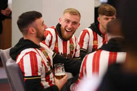 Oli McBurnie says Sheffield United's dressing room is tighter than any other he's known: Paul Thomas /Sportimage