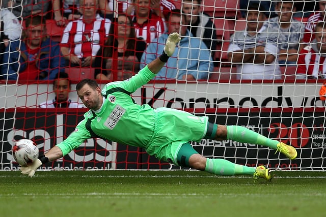 Still holds the record for consecutive clean sheets for the Blades, with eight. Was released when Chris Wilder joined the Blades, and went onto play for Bolton and Blackpool. Later spent time on loan at Salford City and is now at Wrexham, having spent time in between at Carlisle and Scunthorpe United