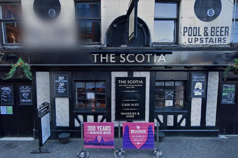 One of a few pubs claiming to be Glasgow's oldest, the Scotia dates back to 1792. It has a pleasing combination of a wide range of malt whiskies and regular folk music sessions.