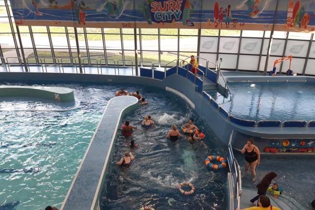 The Surf City leisure swimming pool at Ponds Forge in Sheffield is reopening after a £500,000 refurbishment, having been closed since July 2021. There are new rings for the faster lazy river