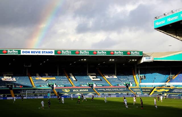 Elland Road. (Photo by Molly Darlington - Pool/Getty Images)