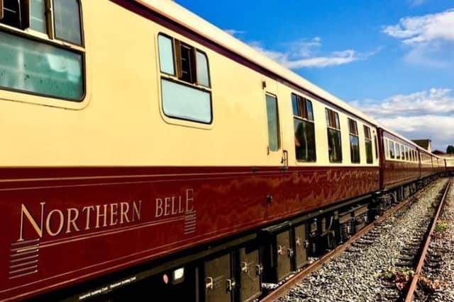 The Northern Belle, which has been voted one of the world's 10 best luxury trains, is set to visit Sheffield. Photo: Northern Belle