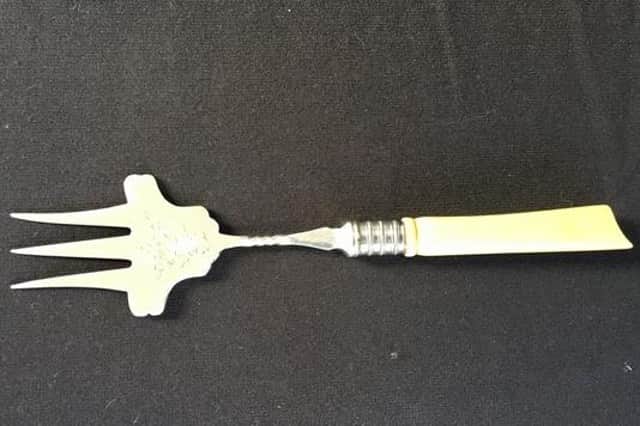 Do you know what this unusual-looking fork was used for?