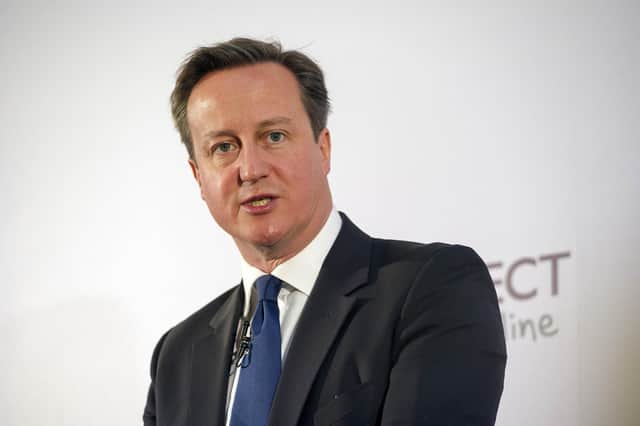 David Cameron   (Photo by Roland Hoskins - WPA Pool/Getty Images)