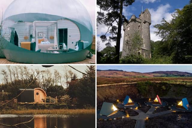There are a number of unusual and quirky places available for your Northern Ireland staycation.  Photos: Host Unusual