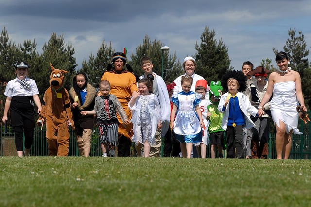 It's not often you see Scooby Doo, a crocodile, pirate, nurse and a police officer together but that was the scene at the Fellgate Primary School fancy dress walk in 2007.