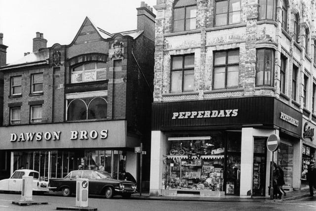 Chesterfield then and now. 1970's Chesterfield. Pepperdays