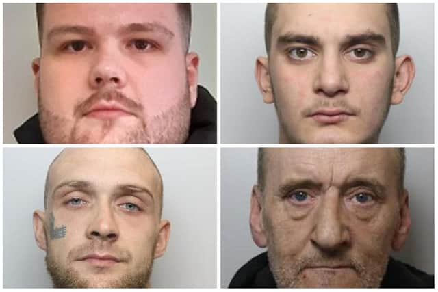 Top L-R: Callum Pluteci, Tyren Smith.
Bottom L-R: Brad Presley, Peter Talbot.