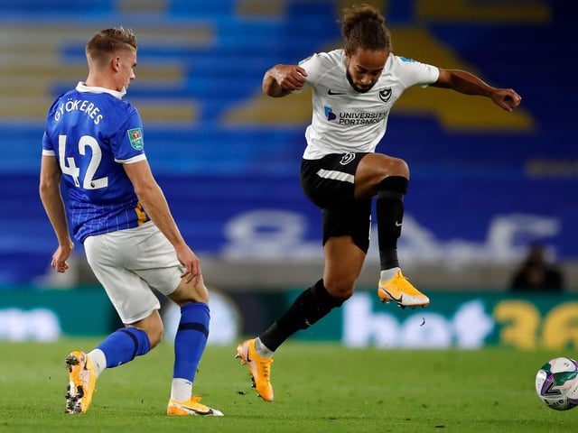 Pompey’s brightest attacking performer