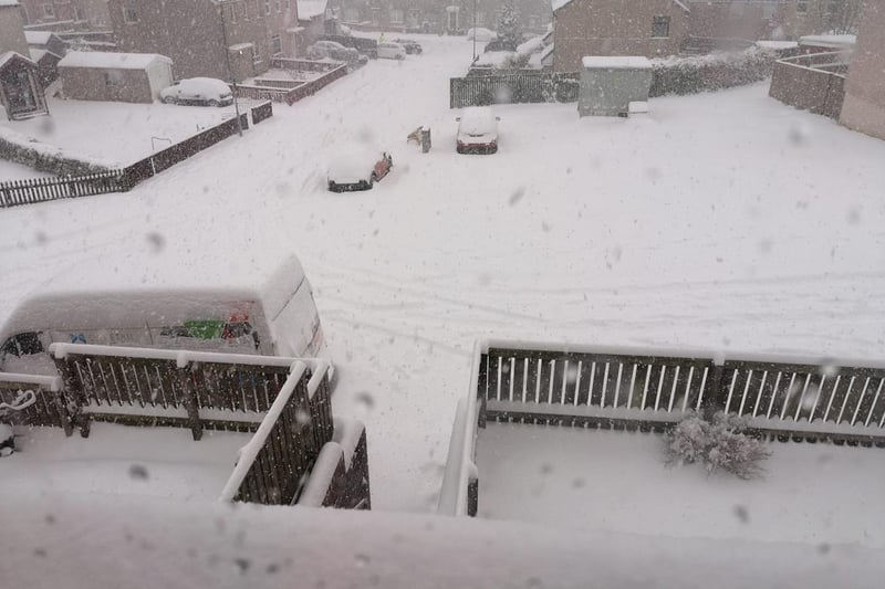 Much more than just sleet in Slamannen! (Picture: Aimee Cairns)