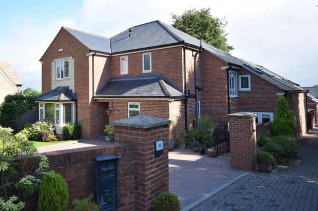 The exterior of the property on Sheepwalk Lane in Ravenshead. It sits in one of the most sought-after areas of the village.