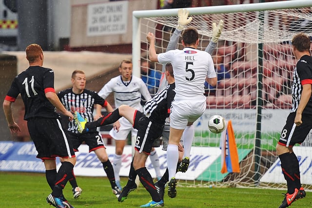 Dougie Hill scores after just two minutes of this League Cup win from August 2010.