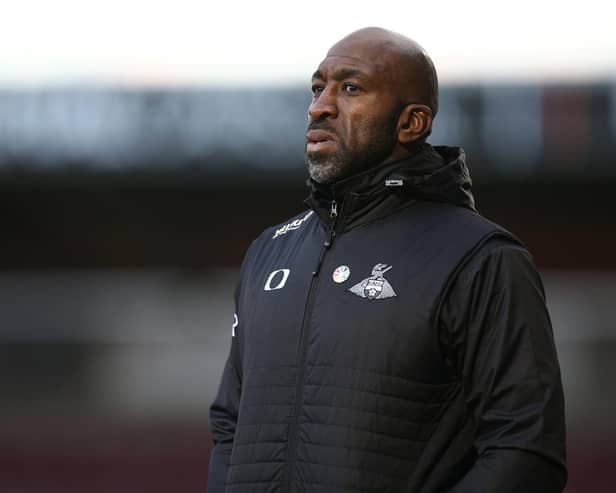 Darren Moore has left Doncaster Rovers to take over as manager at Sheffield Wednesday. (Photo by Pete Norton/Getty Images)
