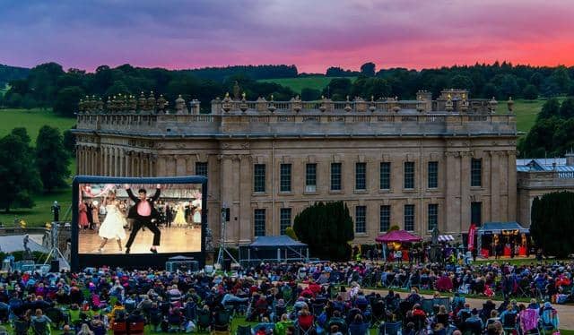 The Luna Cinema is returning to Chatsworth House this summer, with a series of outdoor film screenings, including Top Gun: Maverick