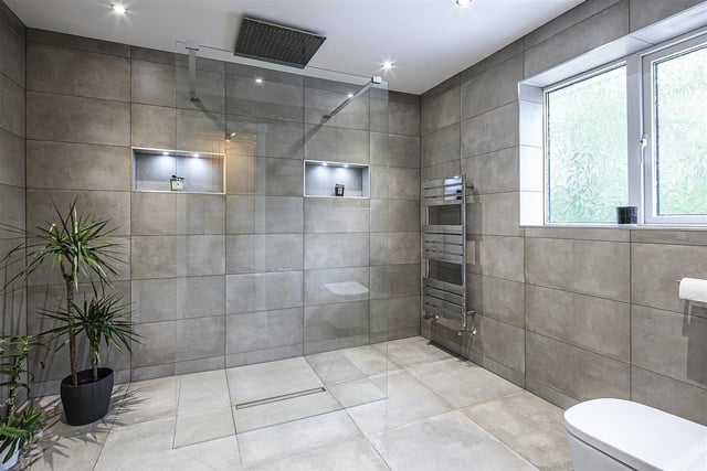 The "luxurious" bathrooms all have a modern finish.
