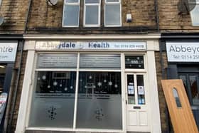 The Abbeydale Health shop on Abbeydale Road, Sheffield, is part of a property described as a substantial, stone fronted, three storey, inner terrace. It had a guide price of £190,000 and sold for £281,000.