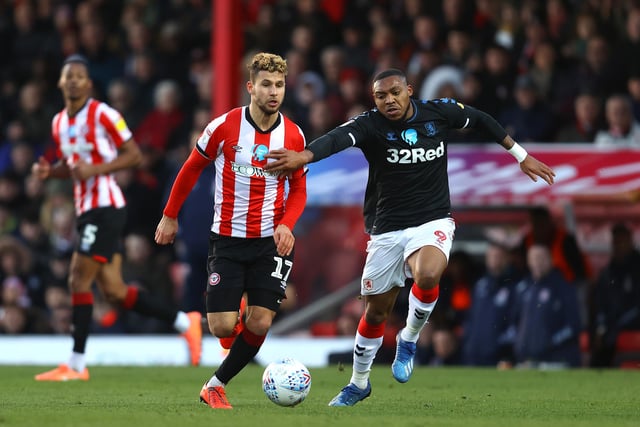 Middlesbrough striker Britt Assombalonga has looked to quieten speculation that he could leave the club this summer, citing the fact he still has a year remaining on his current deal. (Nottingham Post). (Photo by Julian Finney/Getty Images)