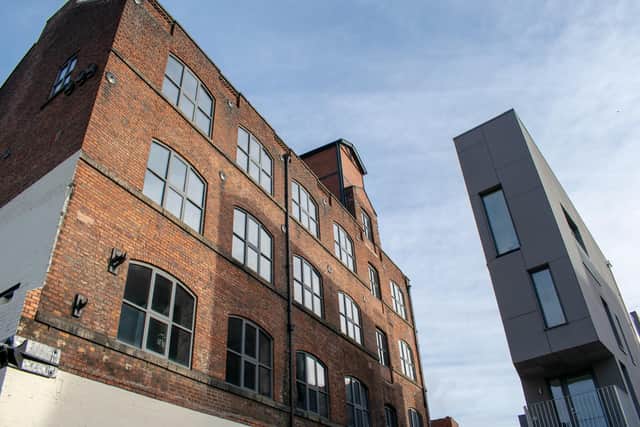 Eagle Works in the Little Kelham development. It backs on to a mill race off the River Don.