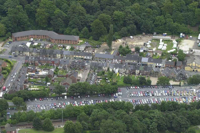 The cars and houses of Chapeltown in the early 2000s