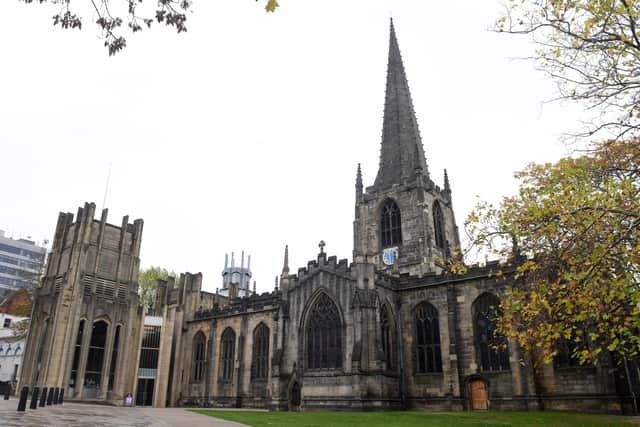 Sheffield Cathedral, where a report found there was a culture of 'bullying and blame'