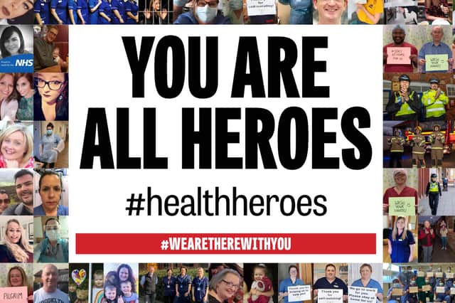 Here's a roundup of the photos you've sent us of our amazing NHS staff and key workers