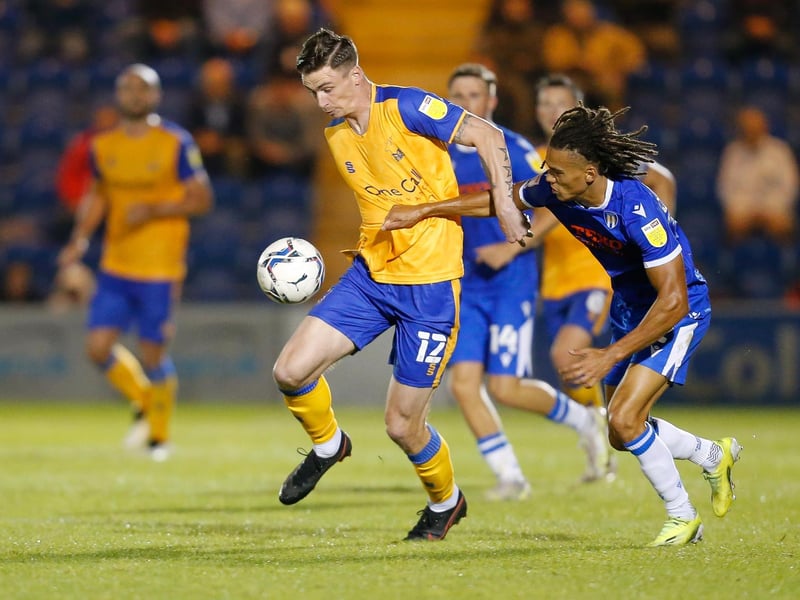Sub Oli Hawkins is held back