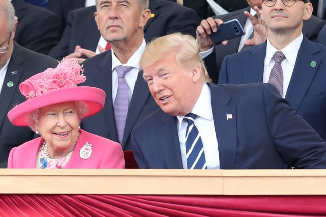 Queen Elizabeth II and US President, Donald Trump. Picture: Chris Jackson-WPA Pool/Getty Images
