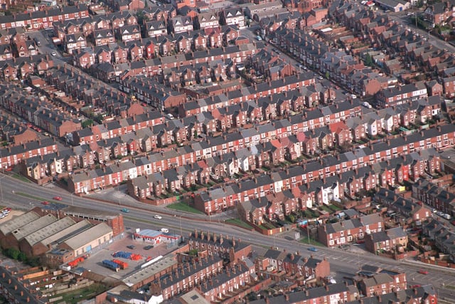 Can you spot your house in this aerial picture of Wheatley Hall Road, Doncaster?