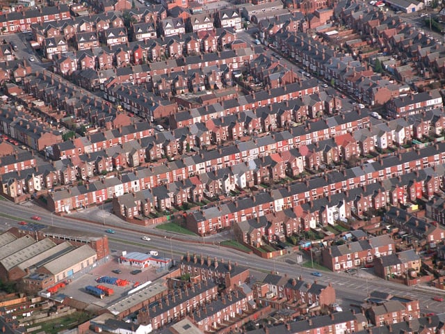 Can you spot your house in this aerial picture of Wheatley Hall Road, Doncaster?