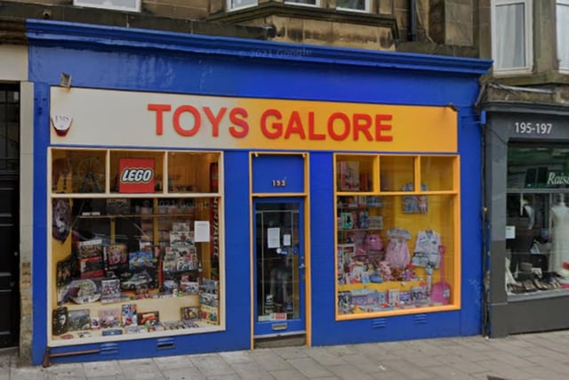 Morningside Road's Toys Galore has an army of fans that love the "proper old school" independent shop. One five star reviewer said: "They had everything I was looking for and some things I wasn't!"