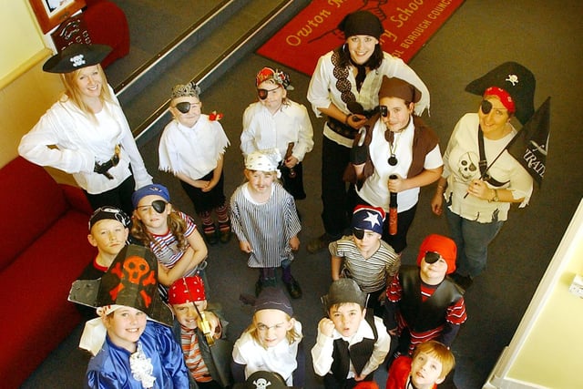 Back to 2005 and these healthy-eating pirates were pictured at Owton Manor Primary School. Can you spot anyone you know?