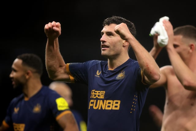 Fabian Schar started Newcastle’s season with a bang by scoring the opening goal of the campaign against Nottingham Forest. He’s since helped the side keep seven clean sheets and is yet to play in a losing side this season. 